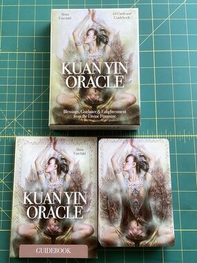 Kuan Yin Oracle Card Deck and Guidebook Tarot Spirituality Buddhism Gifts